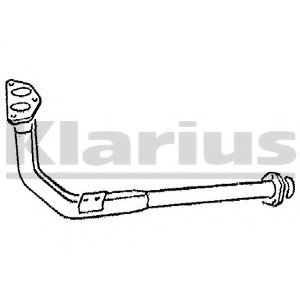 130179 KLARIUS Exhaust Pipe