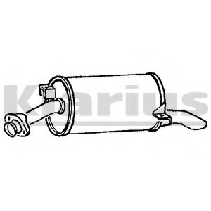 220190 KLARIUS Gasket Set, cylinder head