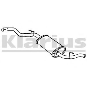 230315 KLARIUS Brake System Brake Disc