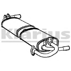 240381 KLARIUS Tie Rod Axle Joint