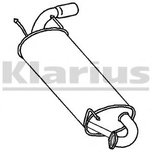 240642 KLARIUS Steering Tie Rod Axle Joint