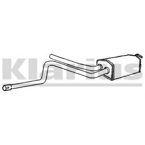 240686 KLARIUS Steering Tie Rod Axle Joint