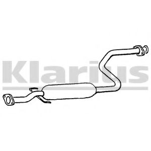 250198 KLARIUS Exhaust System Middle Silencer