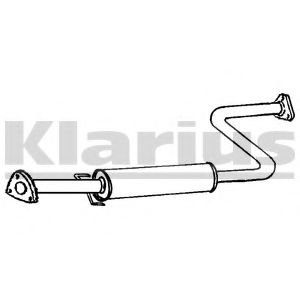 250202 KLARIUS Brake System Brake Pad Set, disc brake
