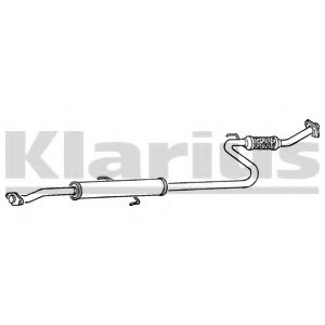 260447 KLARIUS Wheel Suspension Rod/Strut, stabiliser