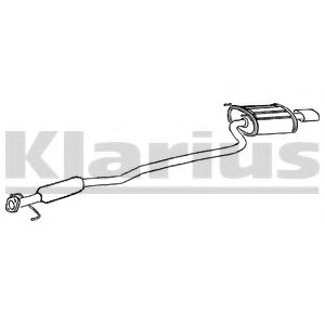 260701 KLARIUS Wheel Suspension Rod/Strut, stabiliser