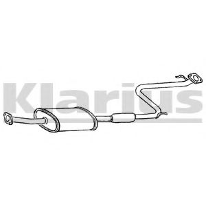 260709 KLARIUS Exhaust System Middle Silencer