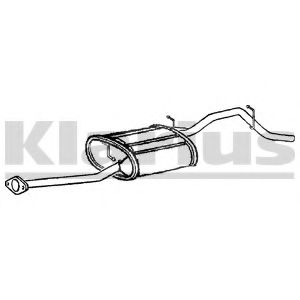 260793 KLARIUS Wheel Suspension Rod/Strut, stabiliser