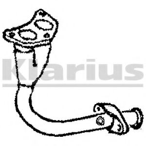 301006 KLARIUS Exhaust Pipe