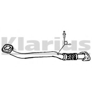 301142 KLARIUS Exhaust Pipe