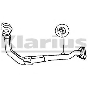 301196 KLARIUS Exhaust Pipe