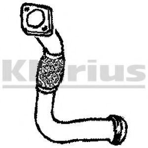 301292 KLARIUS Exhaust Pipe