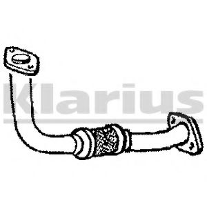 301304 KLARIUS Exhaust Pipe