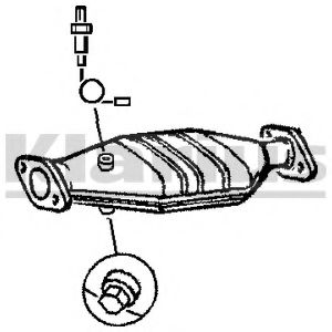 311142 KLARIUS Brake System Cable, parking brake