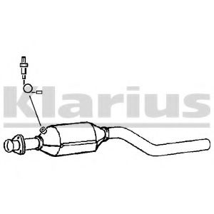 311231 KLARIUS Cable, parking brake
