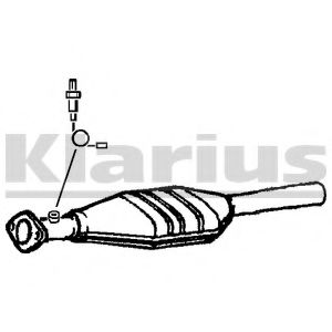 311515 KLARIUS Brake System Brake Disc