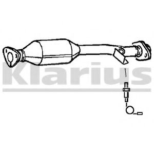311579 KLARIUS Cable, parking brake