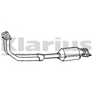 321211 KLARIUS Exhaust System Exhaust Pipe