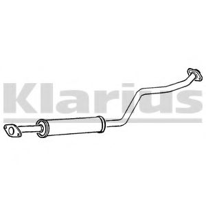260868 KLARIUS Exhaust System Middle Silencer