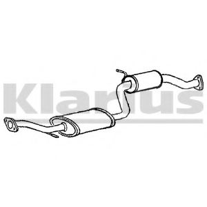 260882 KLARIUS Exhaust System Middle Silencer