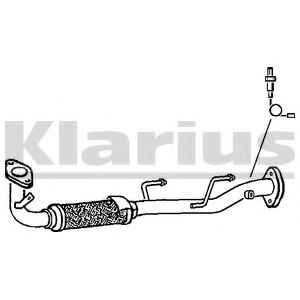 301371 KLARIUS Exhaust Pipe