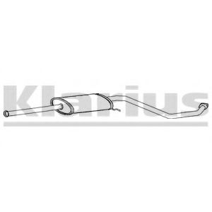 250634 KLARIUS Exhaust System Middle Silencer