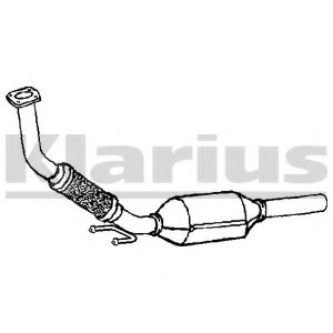 321768 KLARIUS Exhaust System Catalytic Converter