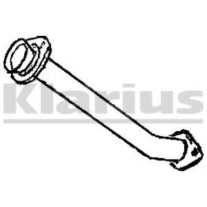 301687 KLARIUS Exhaust Pipe