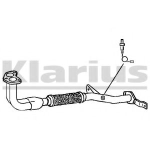 301723 KLARIUS Exhaust System Exhaust Pipe