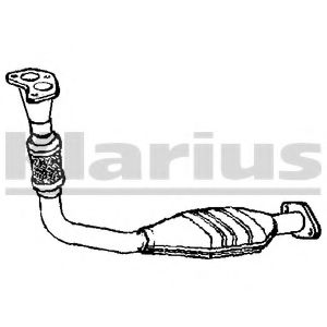 321697 KLARIUS Exhaust System Exhaust Pipe