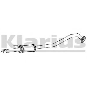 260958 KLARIUS Exhaust System Middle Silencer