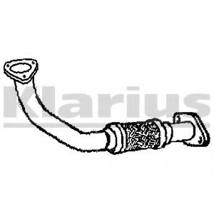 301471 KLARIUS Exhaust System Exhaust Pipe