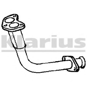 301519 KLARIUS Exhaust Pipe