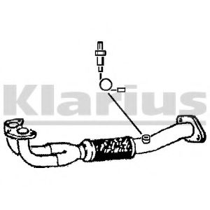 301580 KLARIUS Exhaust Pipe