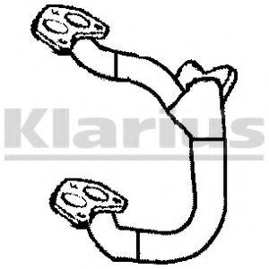 301595 KLARIUS Exhaust Pipe