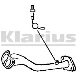 301632 KLARIUS Exhaust Pipe