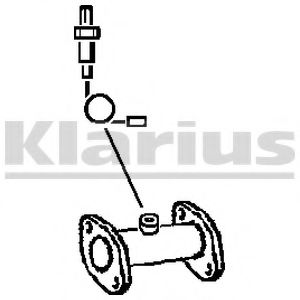 301637 KLARIUS Exhaust Pipe