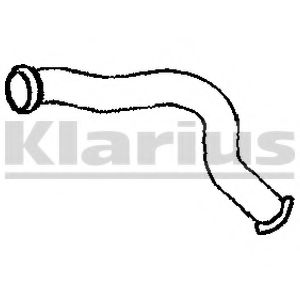 301643 KLARIUS Exhaust Pipe