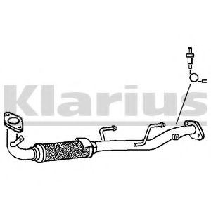 301821 KLARIUS Brake Pad Set, disc brake
