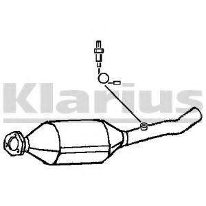 311670 KLARIUS Exhaust System Catalytic Converter