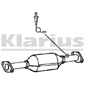 311790 KLARIUS Catalytic Converter