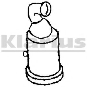 322165 KLARIUS Exhaust System Soot/Particulate Filter, exhaust system