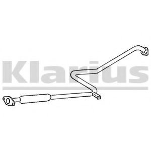 DN387M KLARIUS Exhaust System Middle Silencer