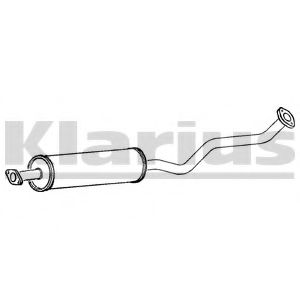 DN555Q KLARIUS Exhaust System Middle Silencer