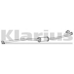 DN564D KLARIUS Exhaust System Middle Silencer
