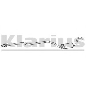FD909T KLARIUS Exhaust System Middle Silencer