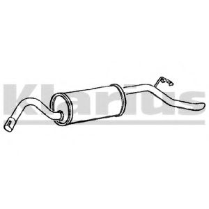 FE313A KLARIUS Exhaust System End Silencer