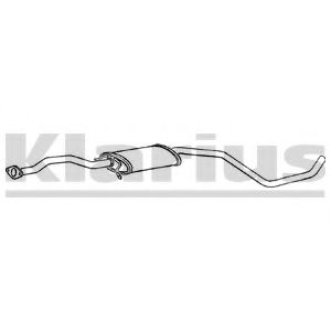 FE576L KLARIUS Exhaust System Middle Silencer