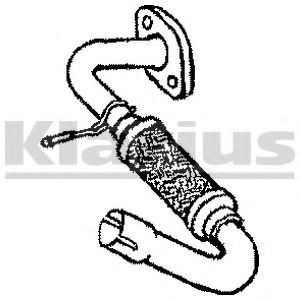 FE808W KLARIUS Exhaust Pipe