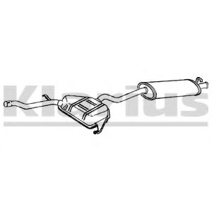 FT608T KLARIUS Exhaust System End Silencer